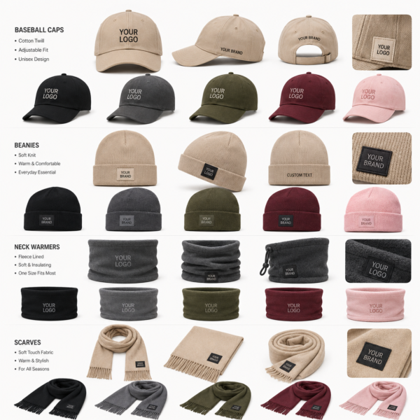 Custom Caps and Fashion Accessories for Men, Women, and Kids | Personalized Logo Caps