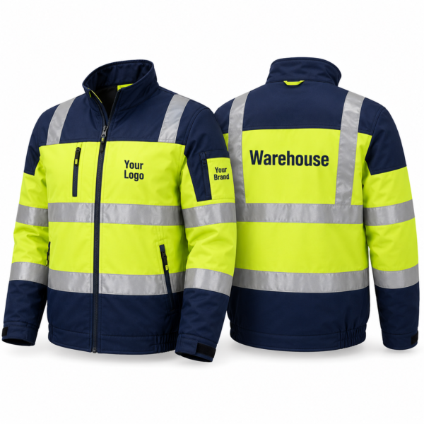 6 High-Visibility Warehouse Staff Jackets for B2B Custom Orders