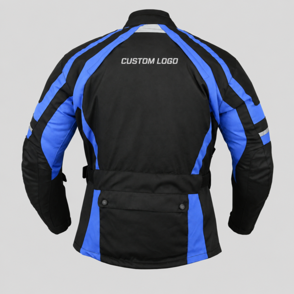 Cordura Motorbike-Style Jackets with Logo, Support Panels, and Custom Branding