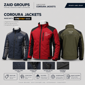 Private Label Cordura Jackets for Companies, Teams, and Events