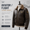 download (12) Custom Aviator and Flight Leather Jackets for Brands and Private Labels