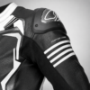 Leather Motorcycle-Style One-Piece Suits with Logo and Custom Branding
