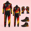 download (14) Custom Germany Theme Racing-Inspired Jumpsuit Set with Gloves and Shoes