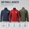 Private Label Softshell Jackets for Companies, Teams, and Events