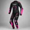 Custom Rider-Style Leather Suits with Elbow, Shoulder, Back, and Knee Support Areas