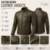 download (16) Custom Leather Jackets with Logo, Text, Embroidery, and Patches