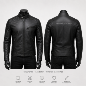 download (16) Custom Biker Style Leather Jackets for Brands and Private Labels
