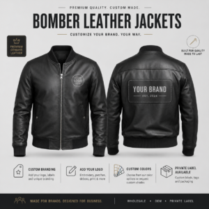 download (17) B2B Bomber Leather Jacket Manufacturing for Bulk Brand Orders