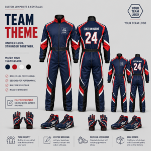 download (3) Custom Team Theme Coveralls for Brands, Event Staff, and Bulk Orders