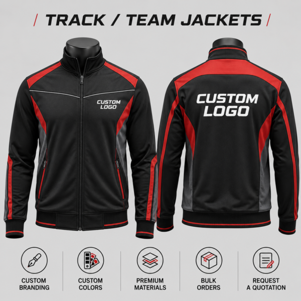 download (32) Custom Track and Team Jackets for Brands, Clubs, and Events