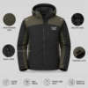 Custom Winter Jackets with Logo, Lining, and Private-Label Branding