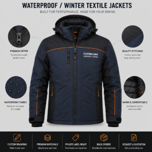 Custom Padded Winter Jackets for Companies, Events, and Staff Teams