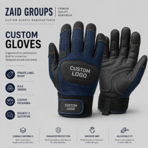 Custom Gloves for Brands, Teams, Events, and Private Labels