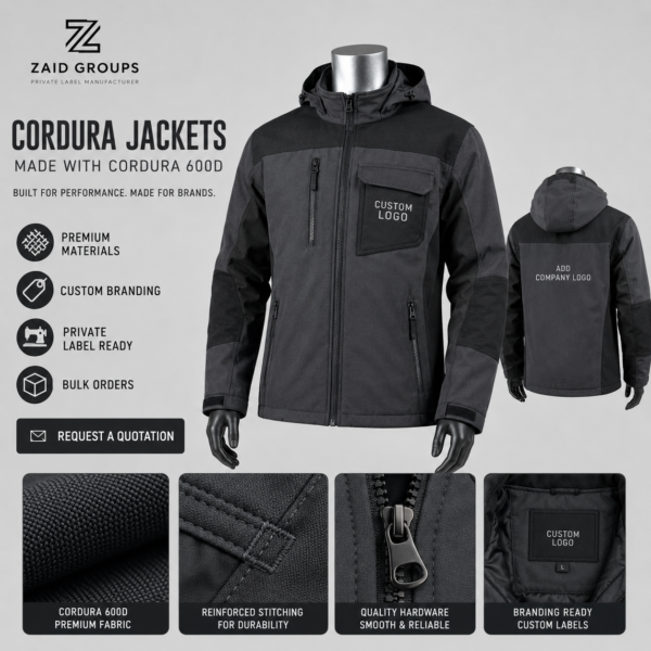 download (5) B2B Cordura 600D Jacket Manufacturing for Private Label Projects