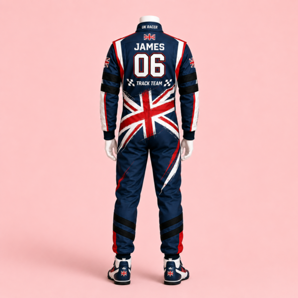 download (8) Custom UK Theme Racing-Inspired Jumpsuit Set with Gloves and Shoes