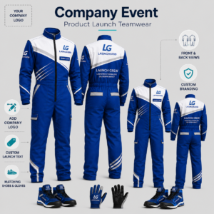 download (8) Branded Company Event Jumpsuits for Corporate Teams