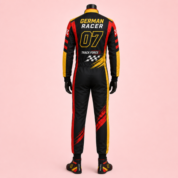 download (9) Custom Germany Theme Racing-Inspired Jumpsuit Set with Gloves and Shoes